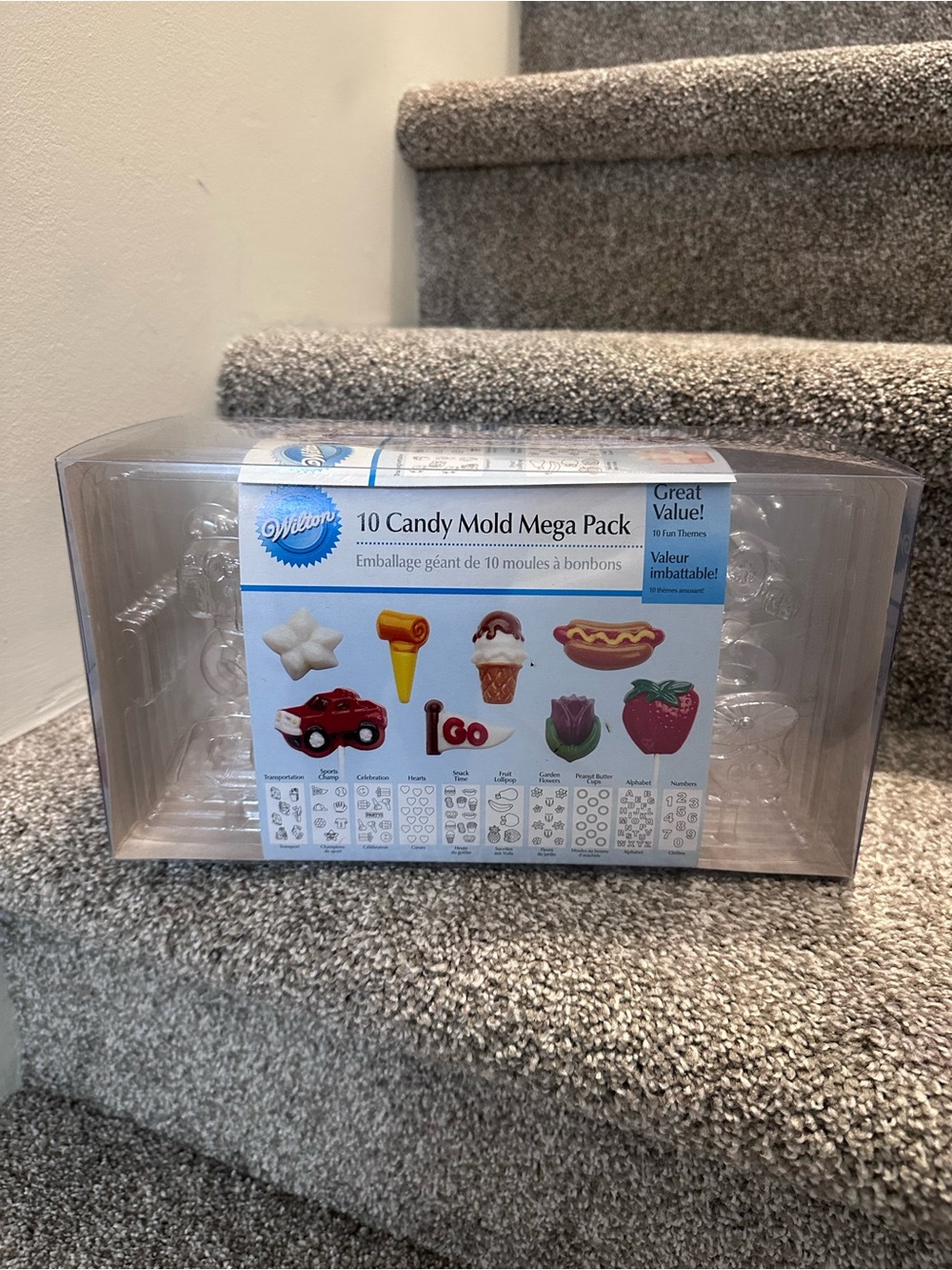 Wilton 10 Pack Candy/Chocolate Molds
